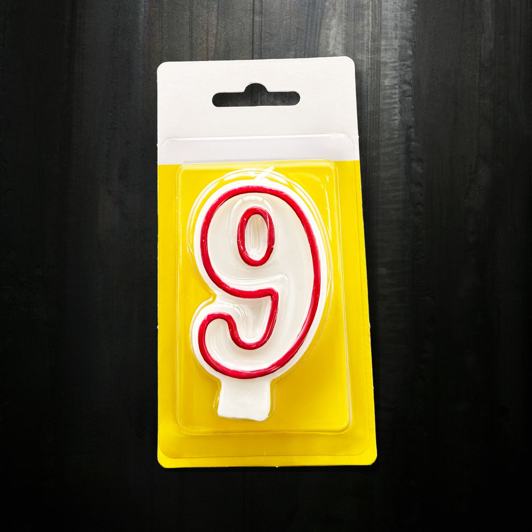 Number Candle - 9