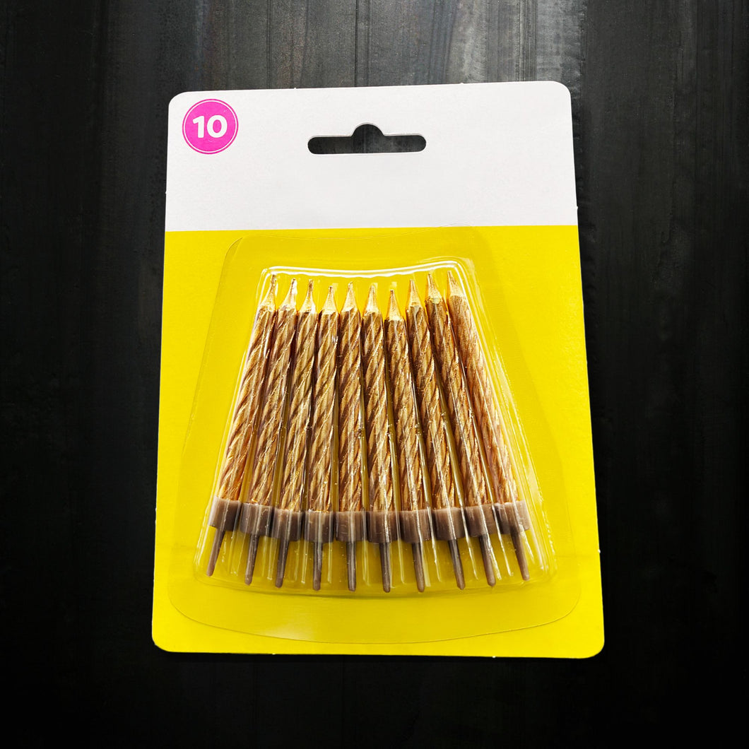 Gold Spirals