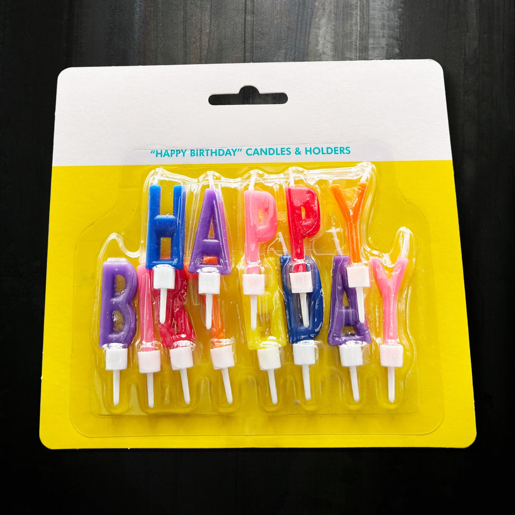 Happy Birthday Candle